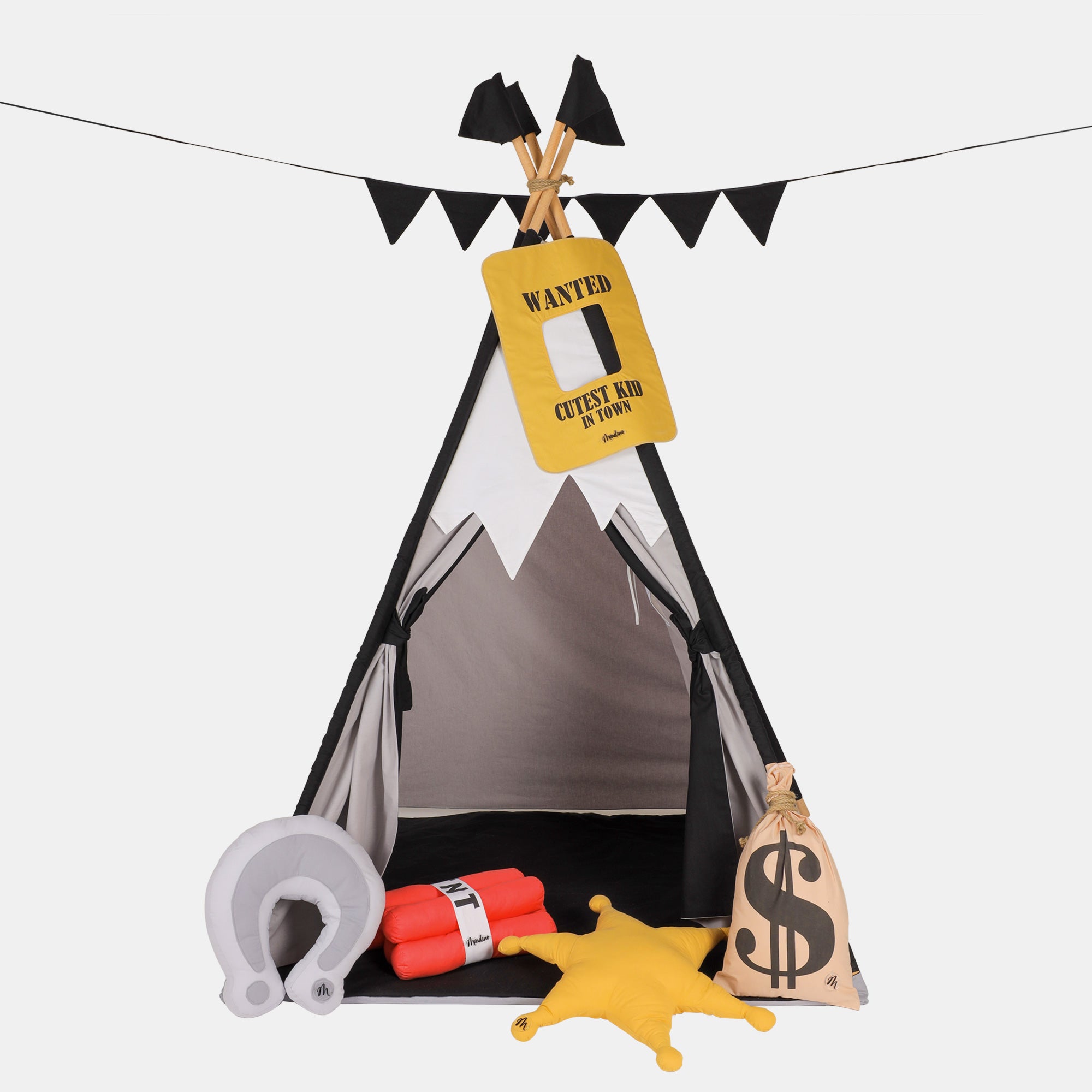 Cowboy Style Children's Teepee Tent