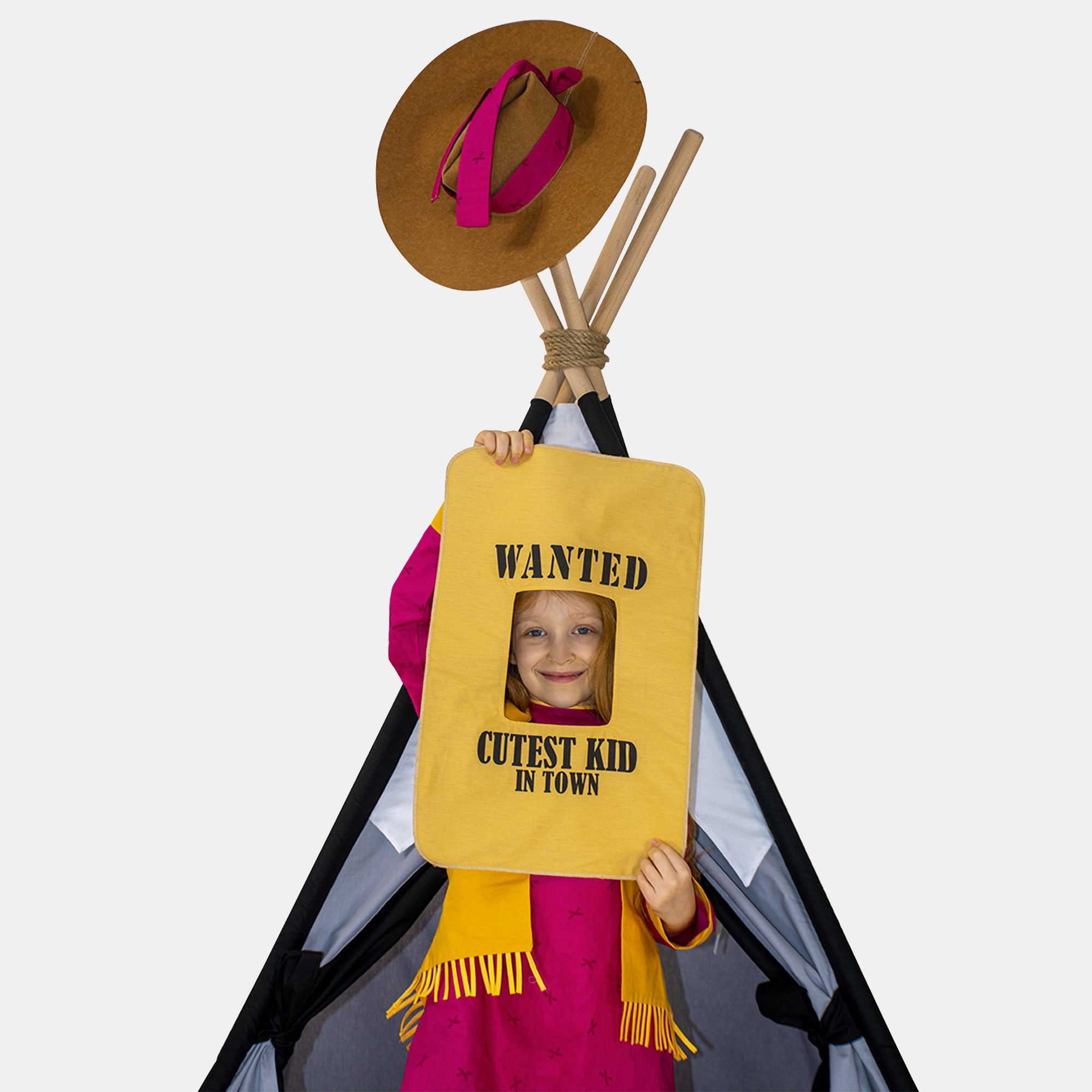 Cowboy Style Children's Teepee Tent