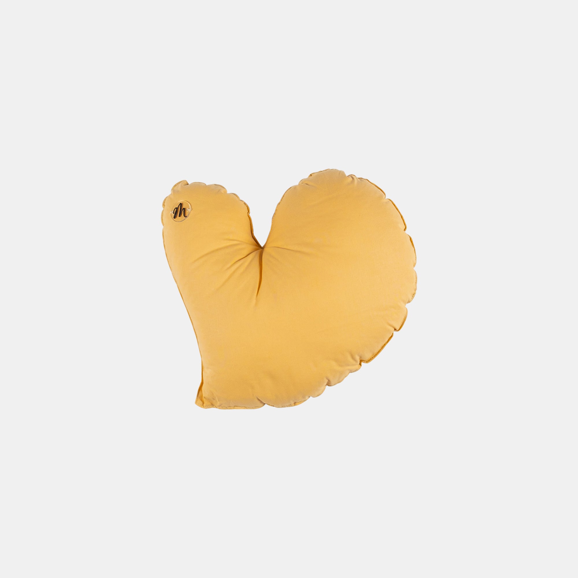Cuscino a forma di cuore fatto a mano