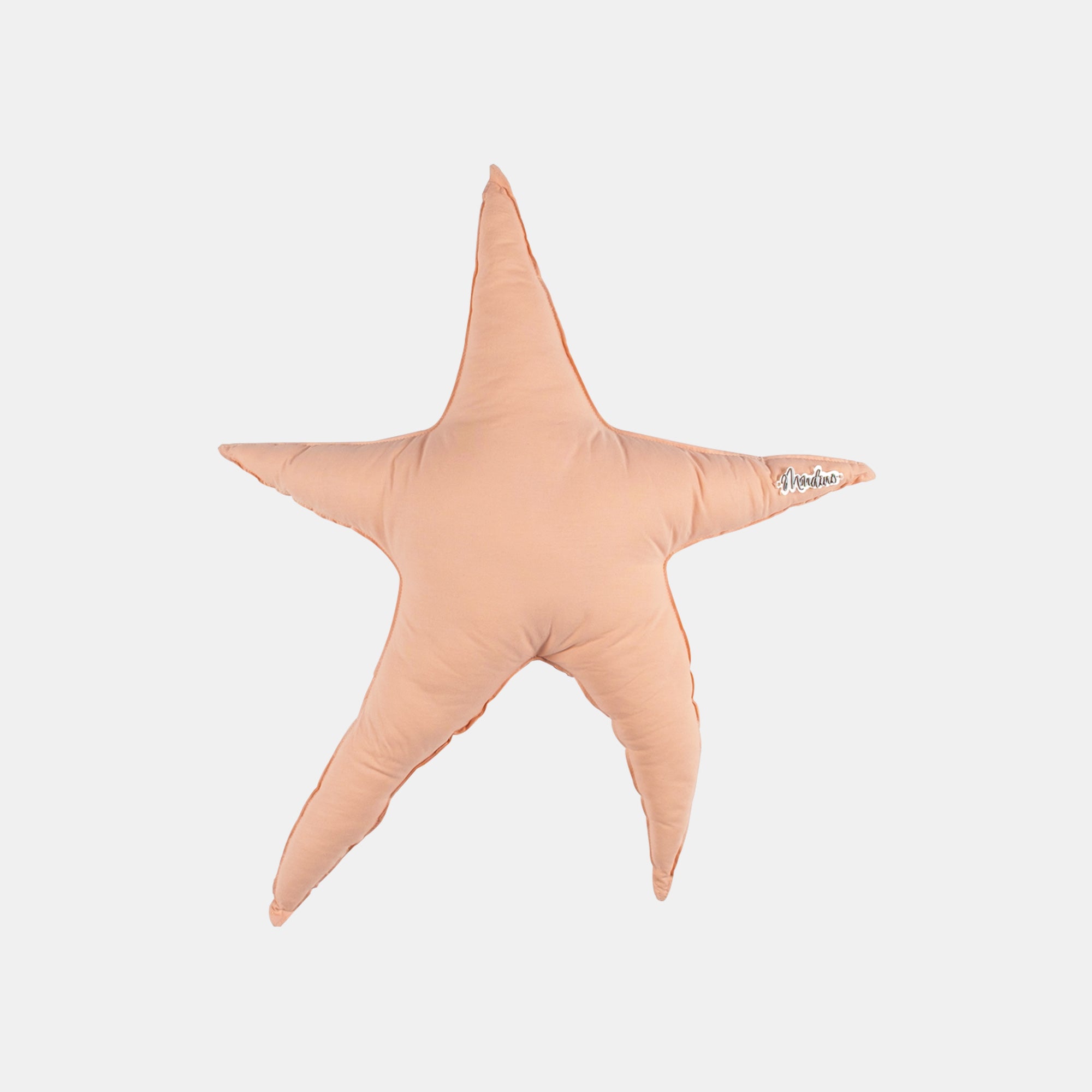 Cuscino a forma di stella fatto a mano