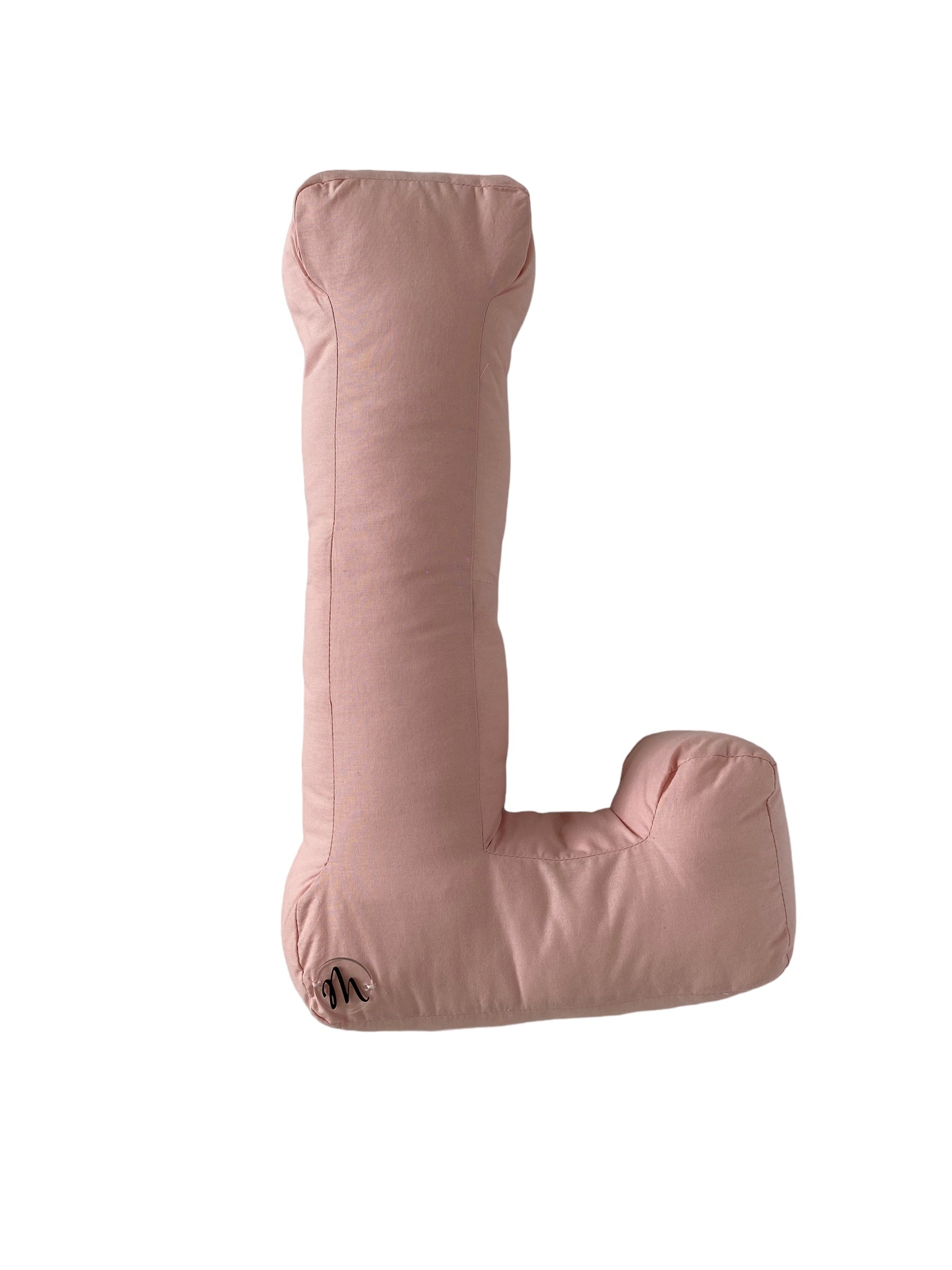 Cuscino a forma di lettere fatto a mano