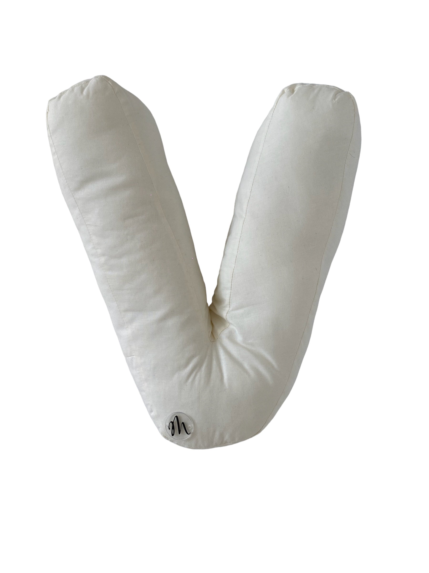 Cuscino a forma di lettere fatto a mano