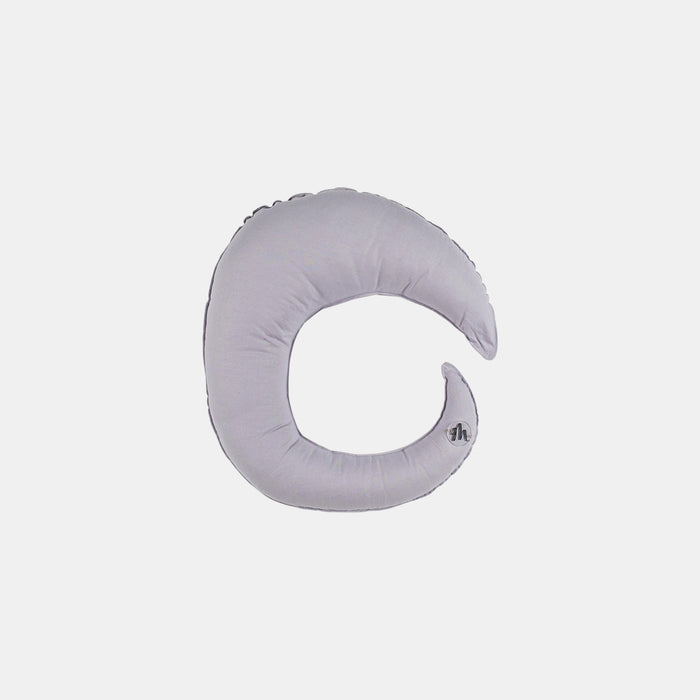 Handmade moon-shaped cushion