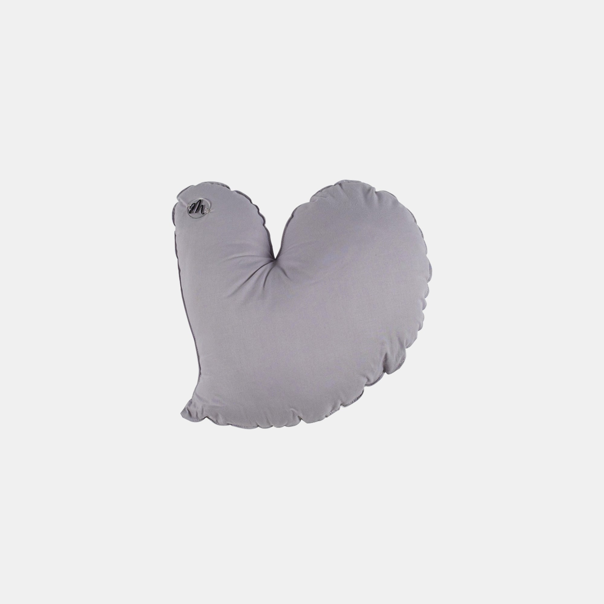 Handmade heart-shaped cushion